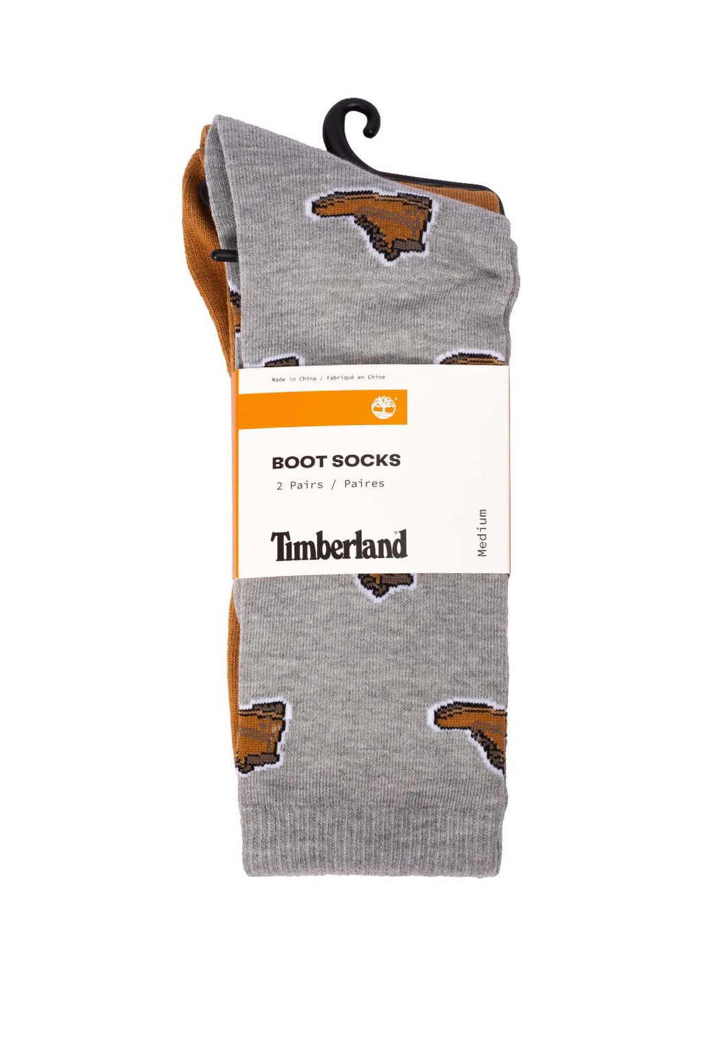TIMBERLAND - Unisex 2-pack socks with logo-5