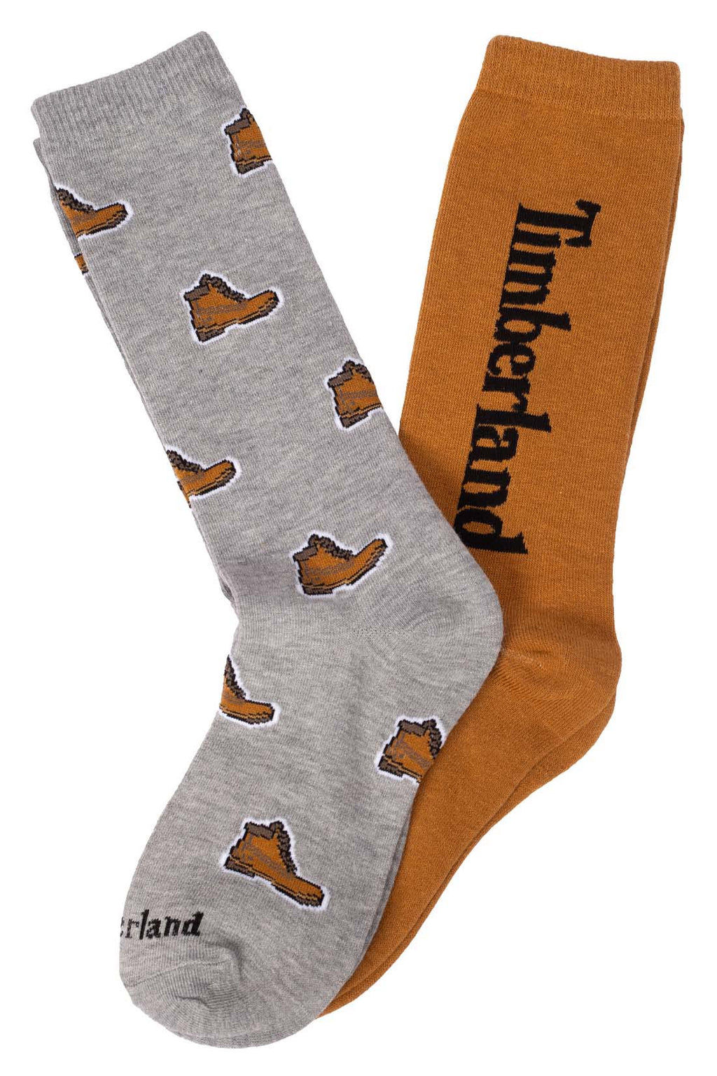 TIMBERLAND - Unisex 2-pack socks with logo-0