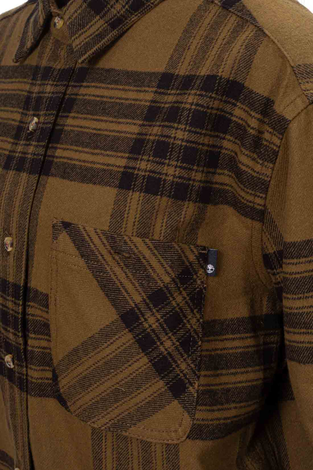 TIMBERLAND - Women's relaxed flannel shirt-4