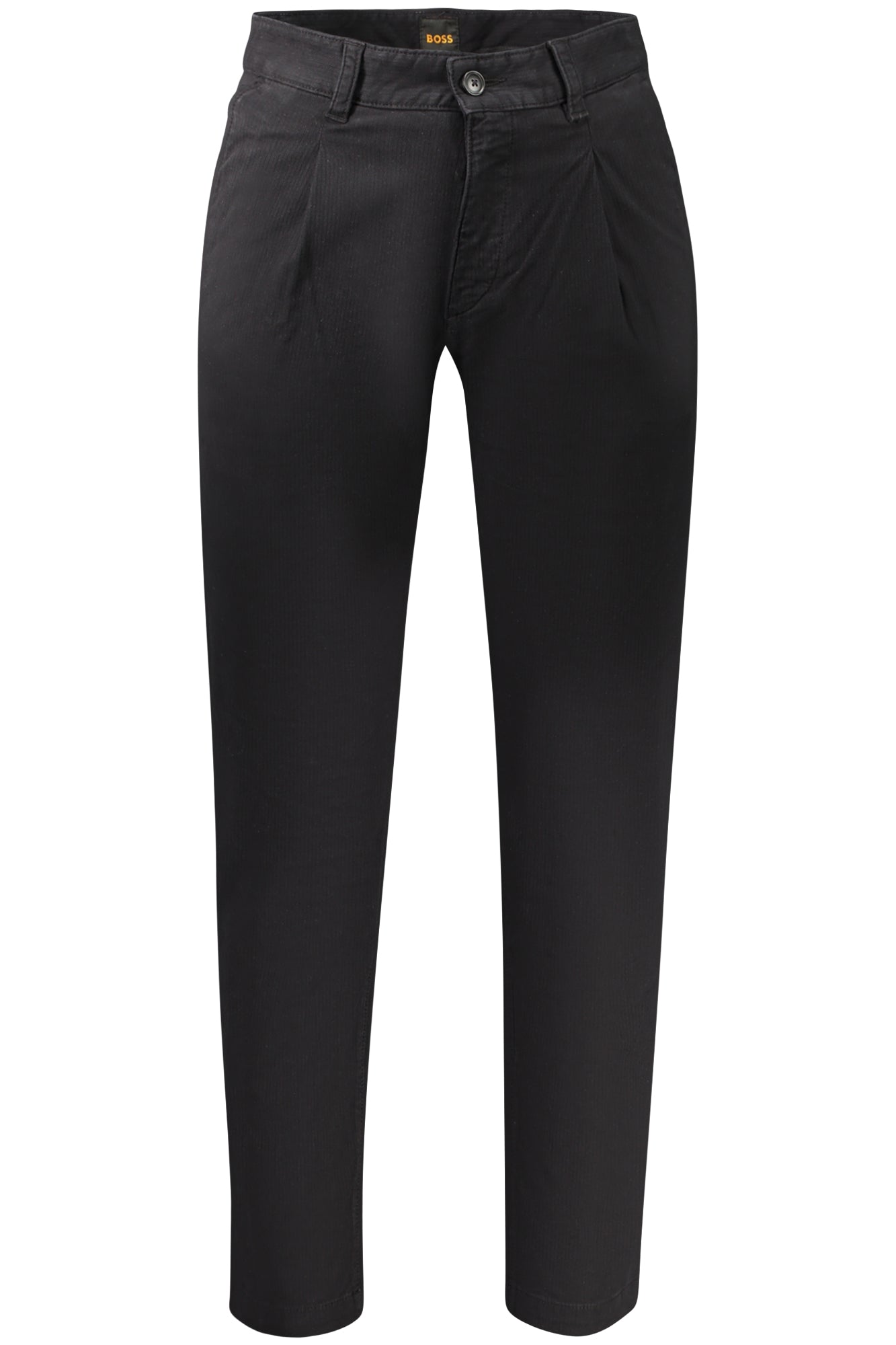BOSS MEN'S BLACK TROUSERS-0
