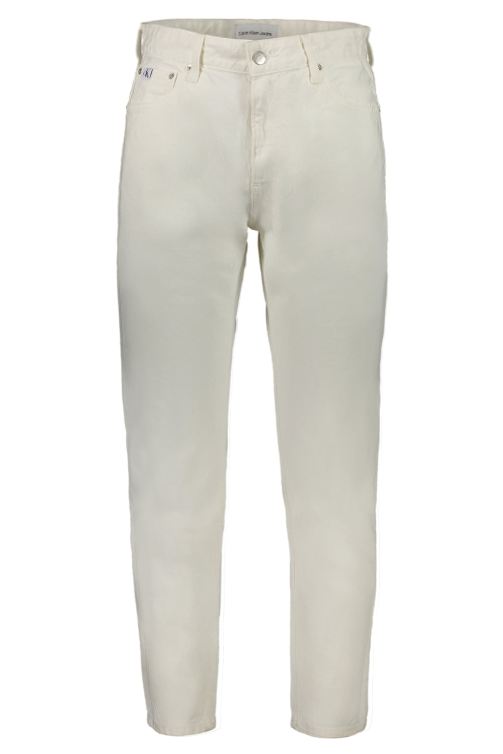 CALVIN KLEIN MEN'S WHITE DENIM JEANS-0