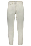 CALVIN KLEIN MEN'S WHITE DENIM JEANS-0