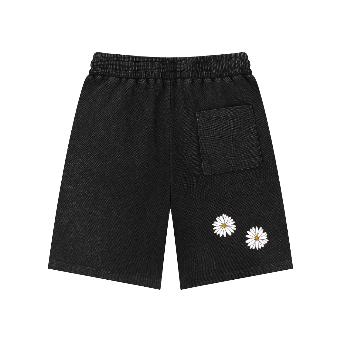 Shorts,Summer,Washed,Mineral wash waffle,Knit shorts ,Vedoy Collective ,Flower Collection ,Flowers,Flower print,Floral