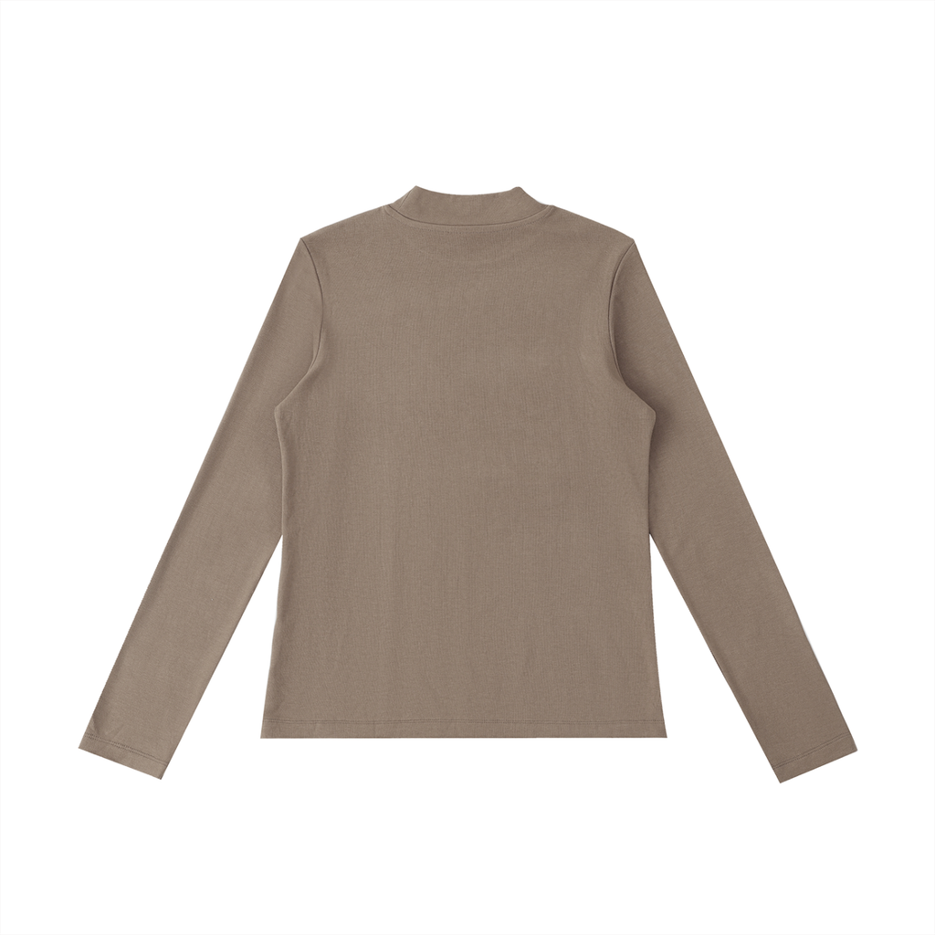 Sweatshirt ,Genser,Women's top,Mock Neck Long Sleeves,Long sleve,Cotton,Comfy ,Comfortable ,Quality ,Sweater