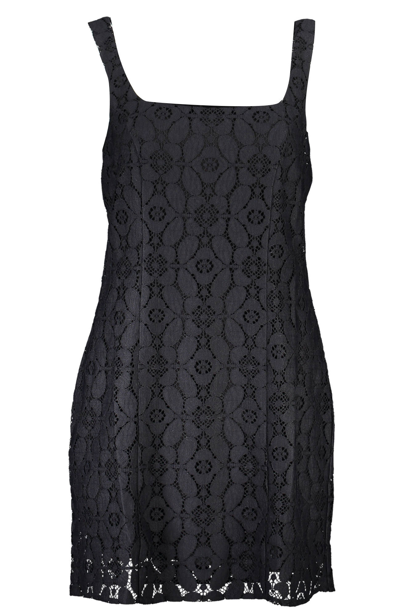 DESIGUAL SHORT DRESS WOMEN BLACK-0