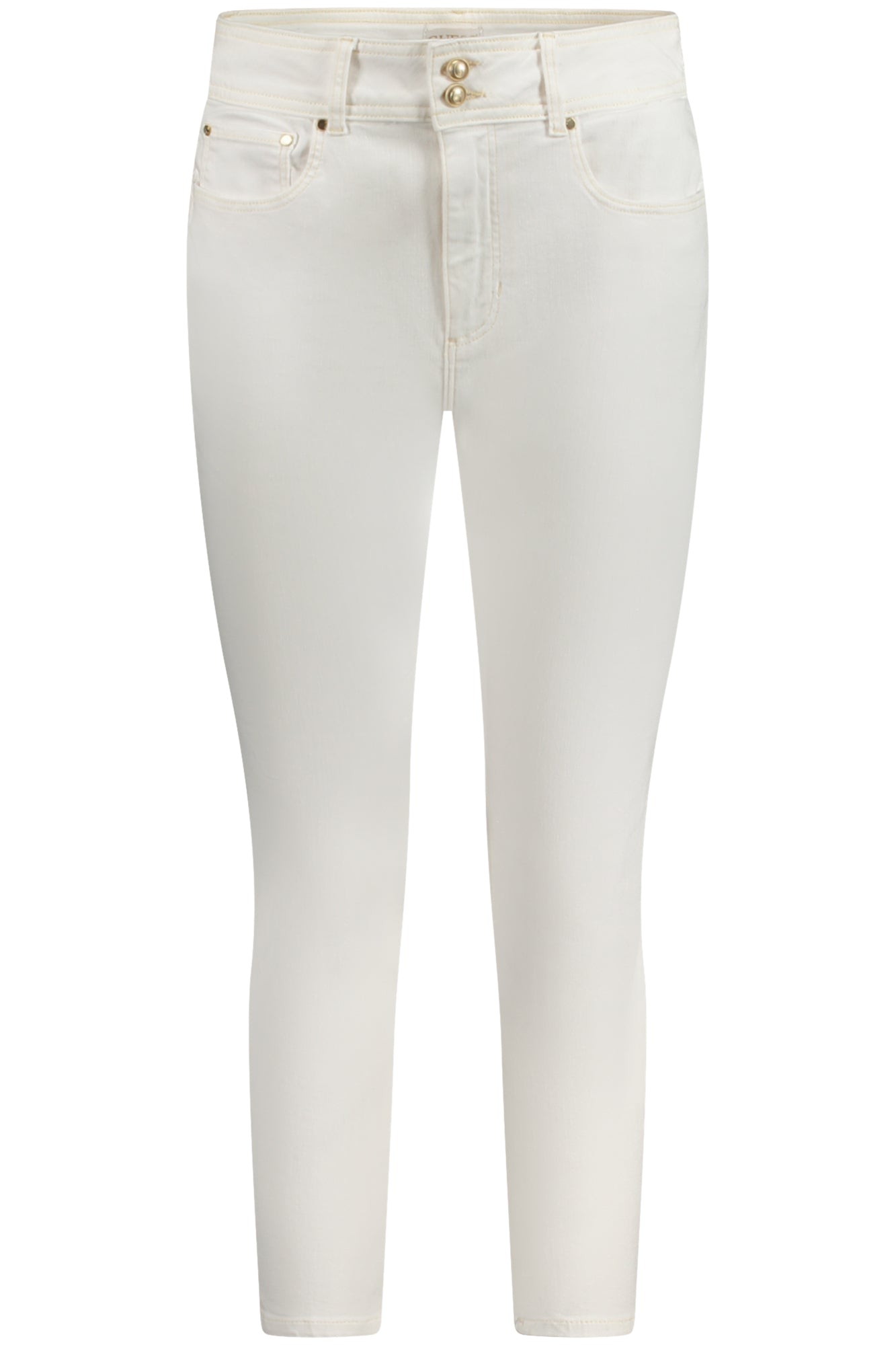 GUESS JEANS WOMEN'S WHITE DENIM JEANS-0