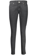 GUESS JEANS WOMEN'S BLACK DENIM JEANS