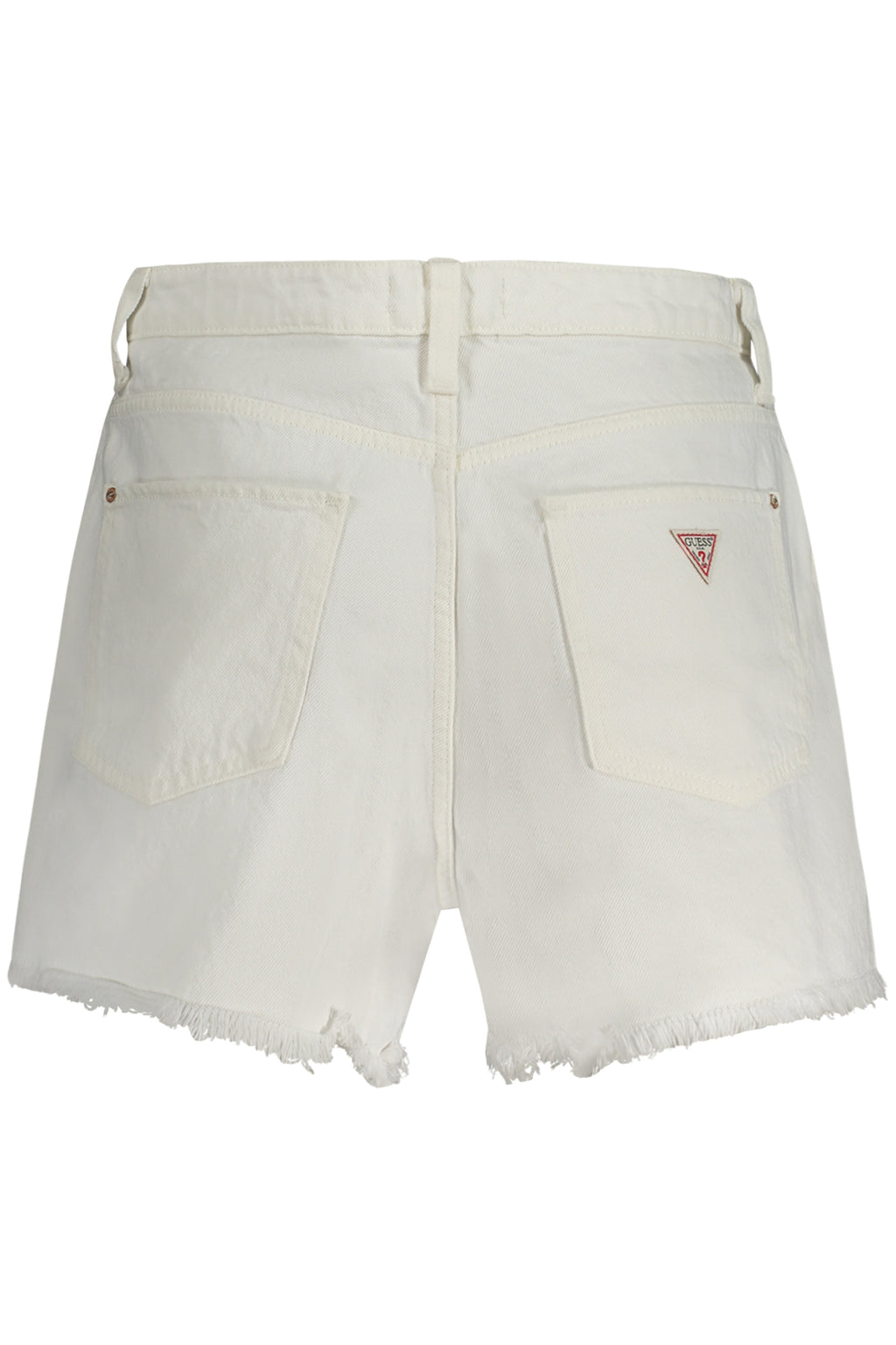 GUESS JEANS WOMEN'S SHORT JEANS WHITE-1