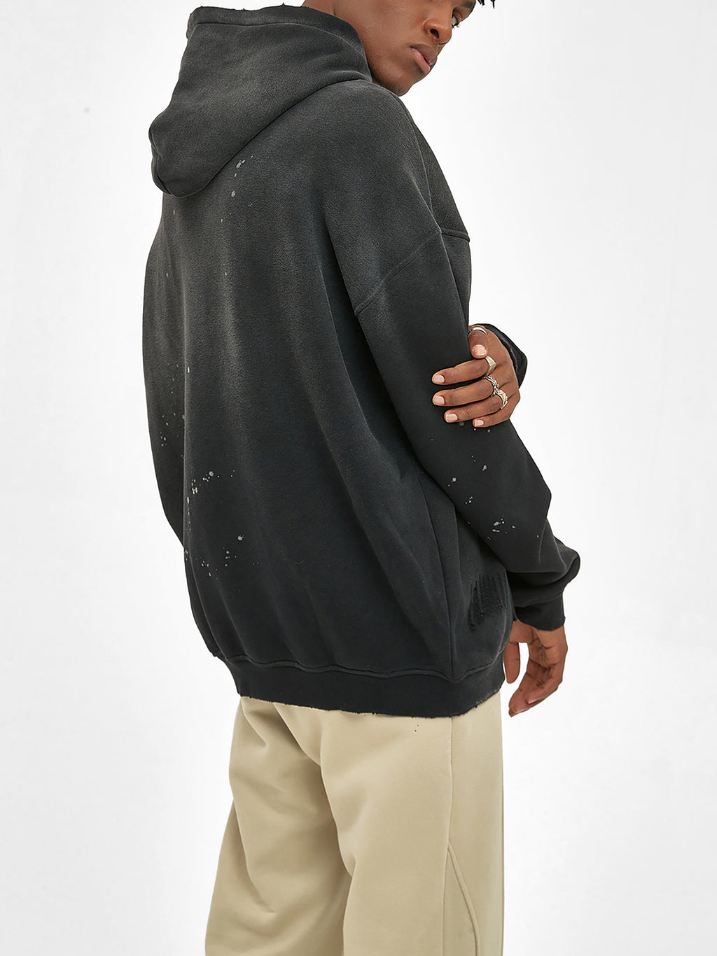 Hoodie ,Vedoy Collective ,Cotton,Comfy,Fleece,Vintage,Washed ,Frayed,Genser ,Hettegenser 