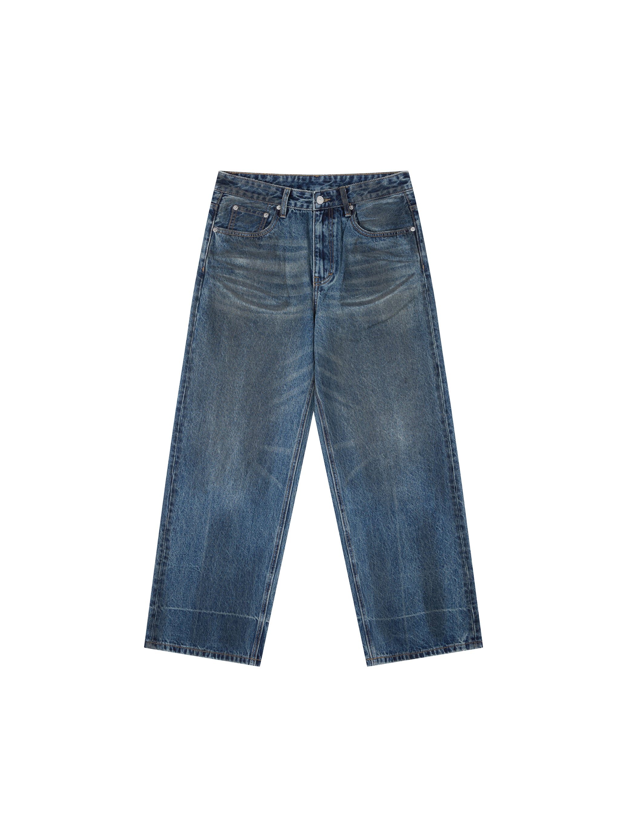 Vedoy Collective ,Jeans,Vintage,Baggy,Wash,Denim,Blue,Pants,Bukser,Olabukser 