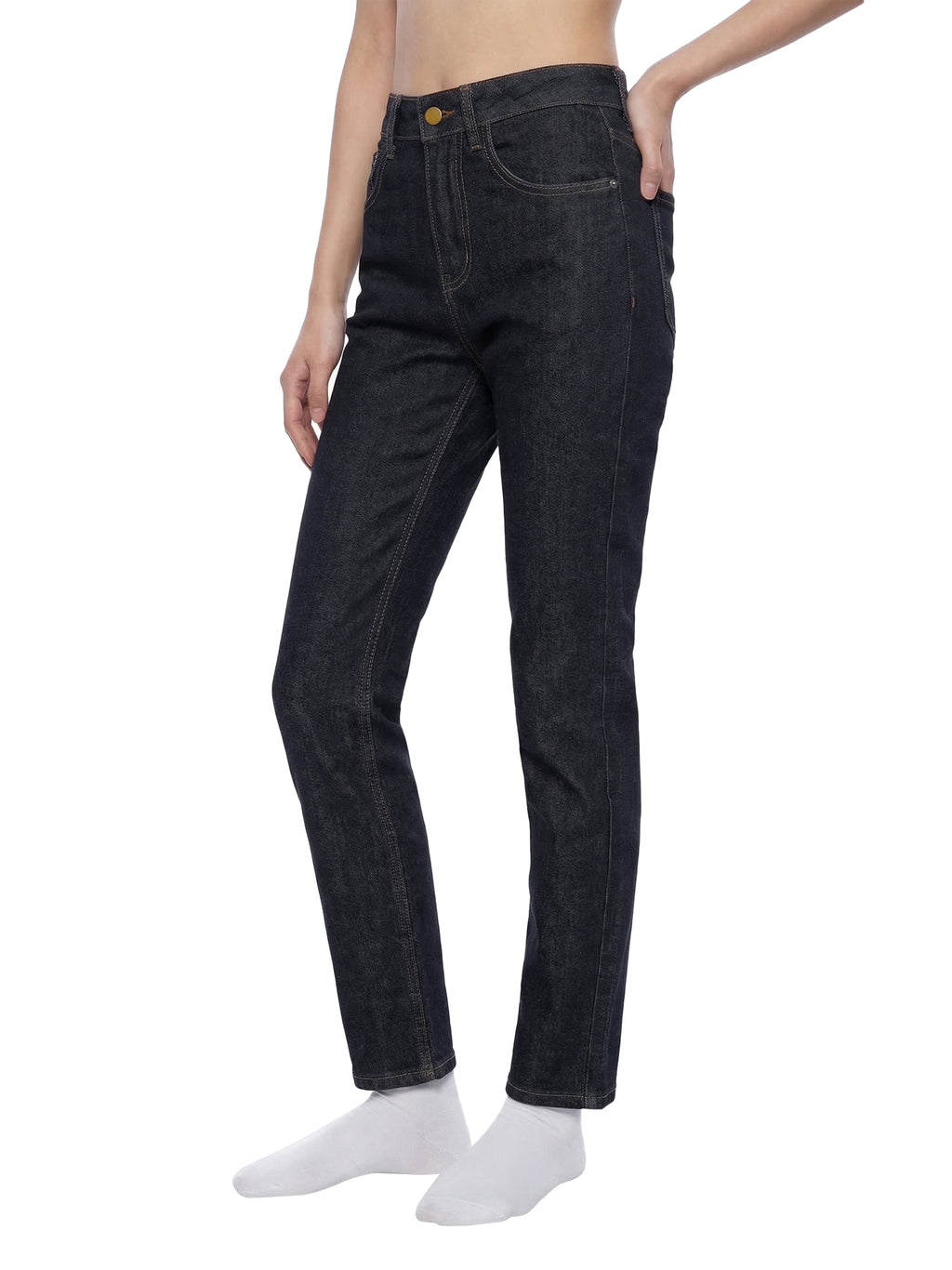 Vedoy Collective ,Skrud essentials ,Jeans,Bukser,Women,Female,Pants,Blue denim,High-Rise ,Skinny