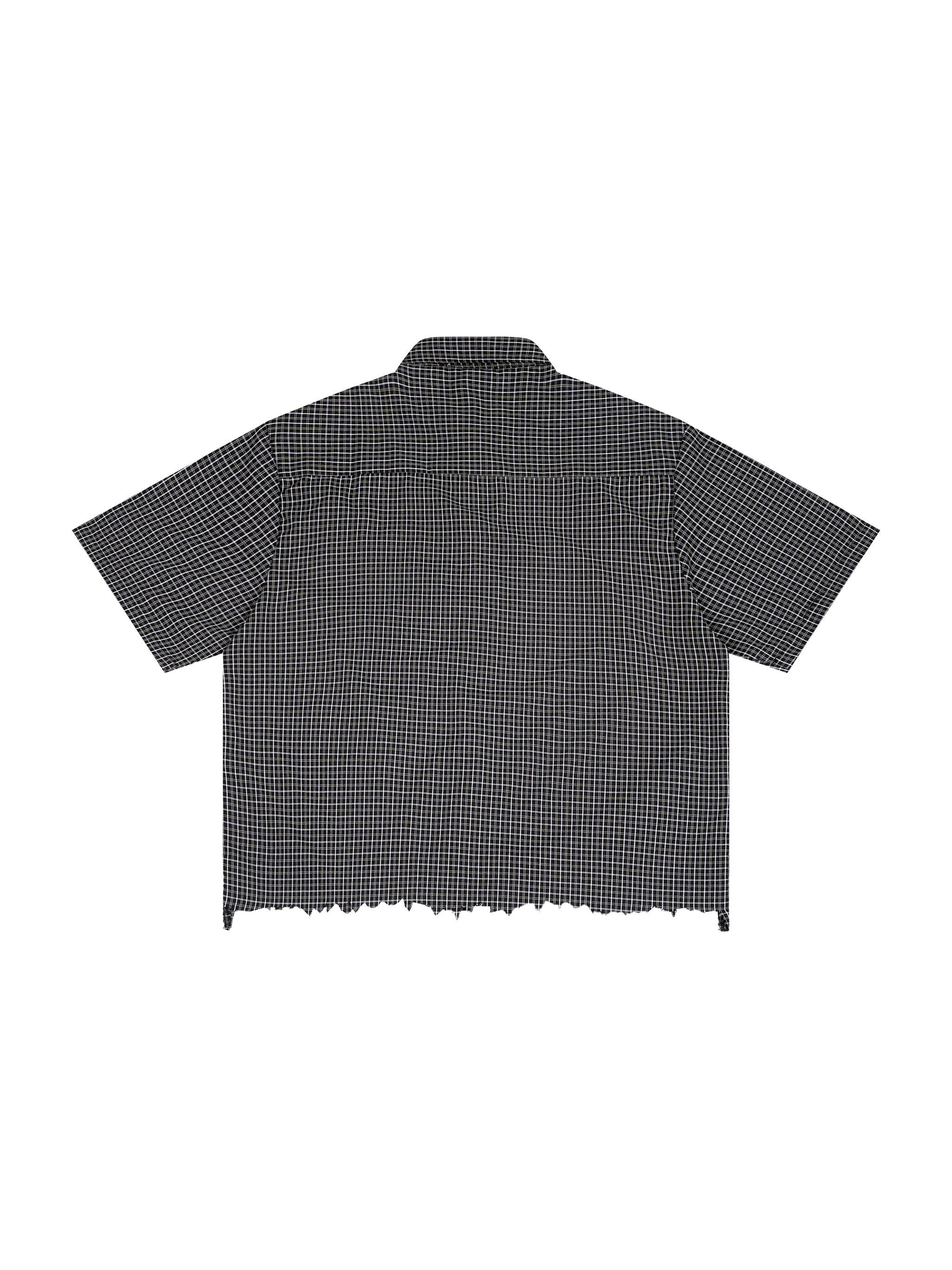 Shirt,Vedoy Collective ,Skjorte,Striped,Stripete,White,Black,Cotton,Comfort ,Comfortable 