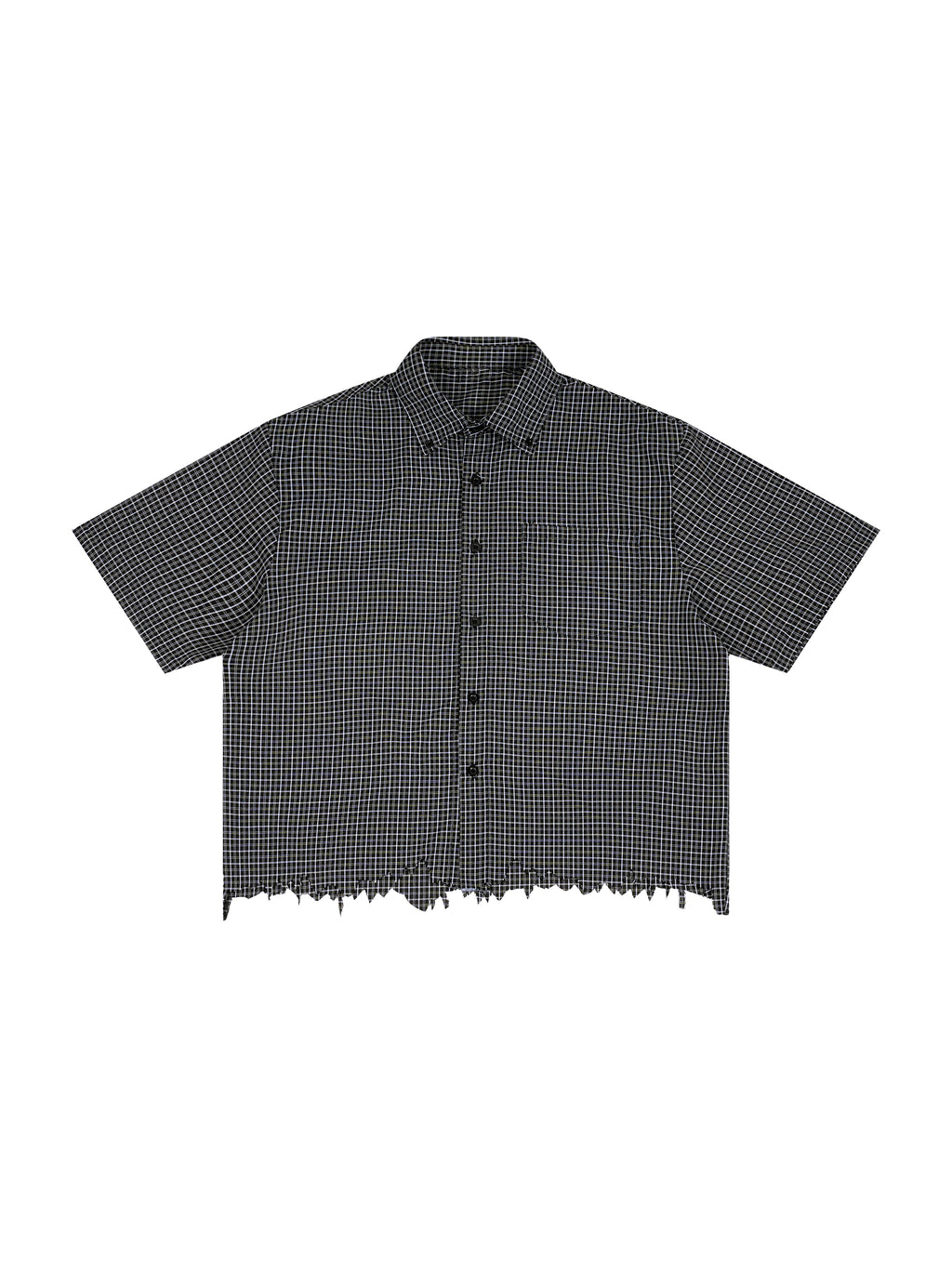 Shirt,Vedoy Collective ,Skjorte,Striped,Stripete,White,Black,Cotton,Comfort ,Comfortable 