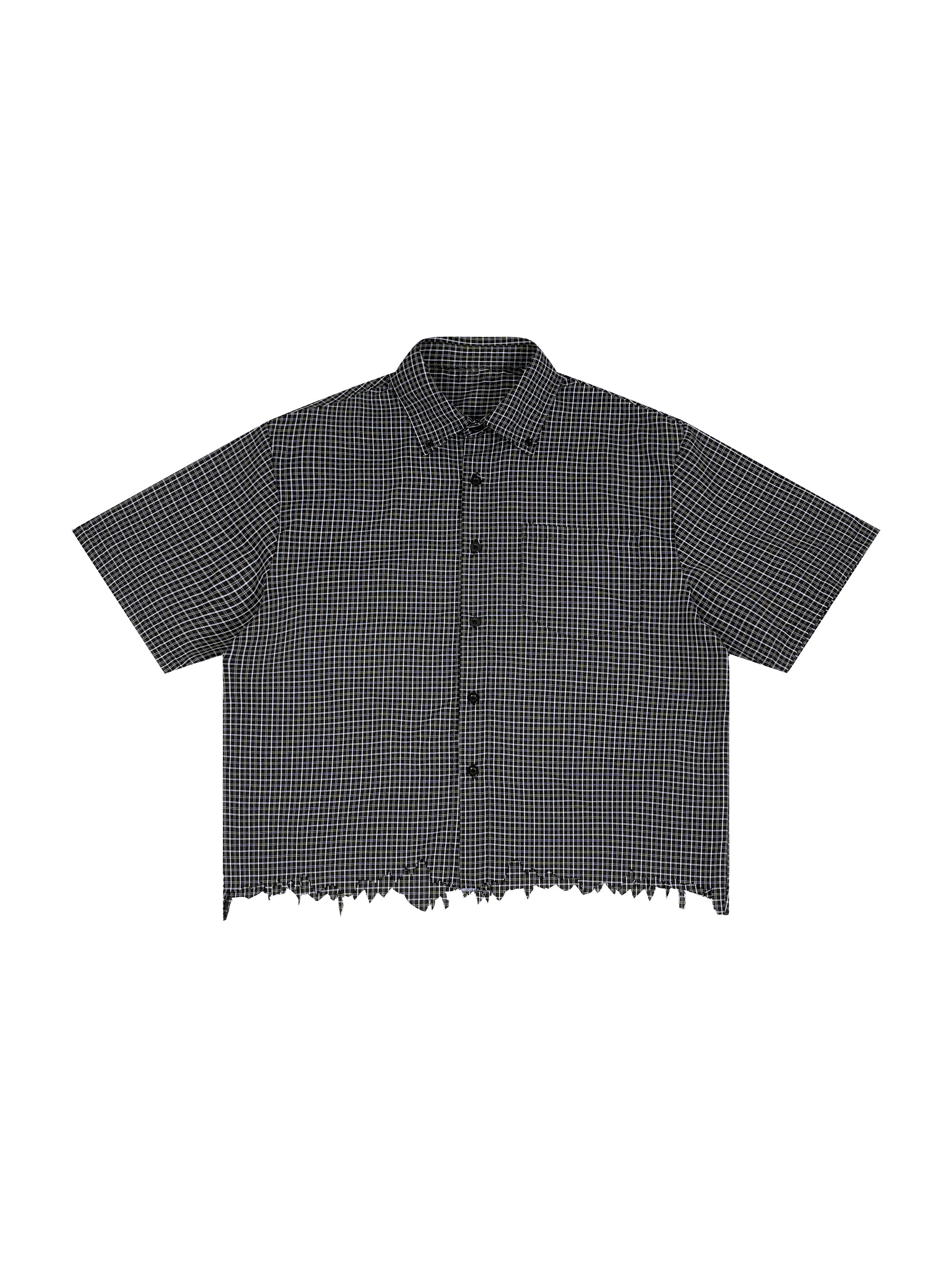 Shirt,Vedoy Collective ,Skjorte,Striped,Stripete,White,Black,Cotton,Comfort ,Comfortable 