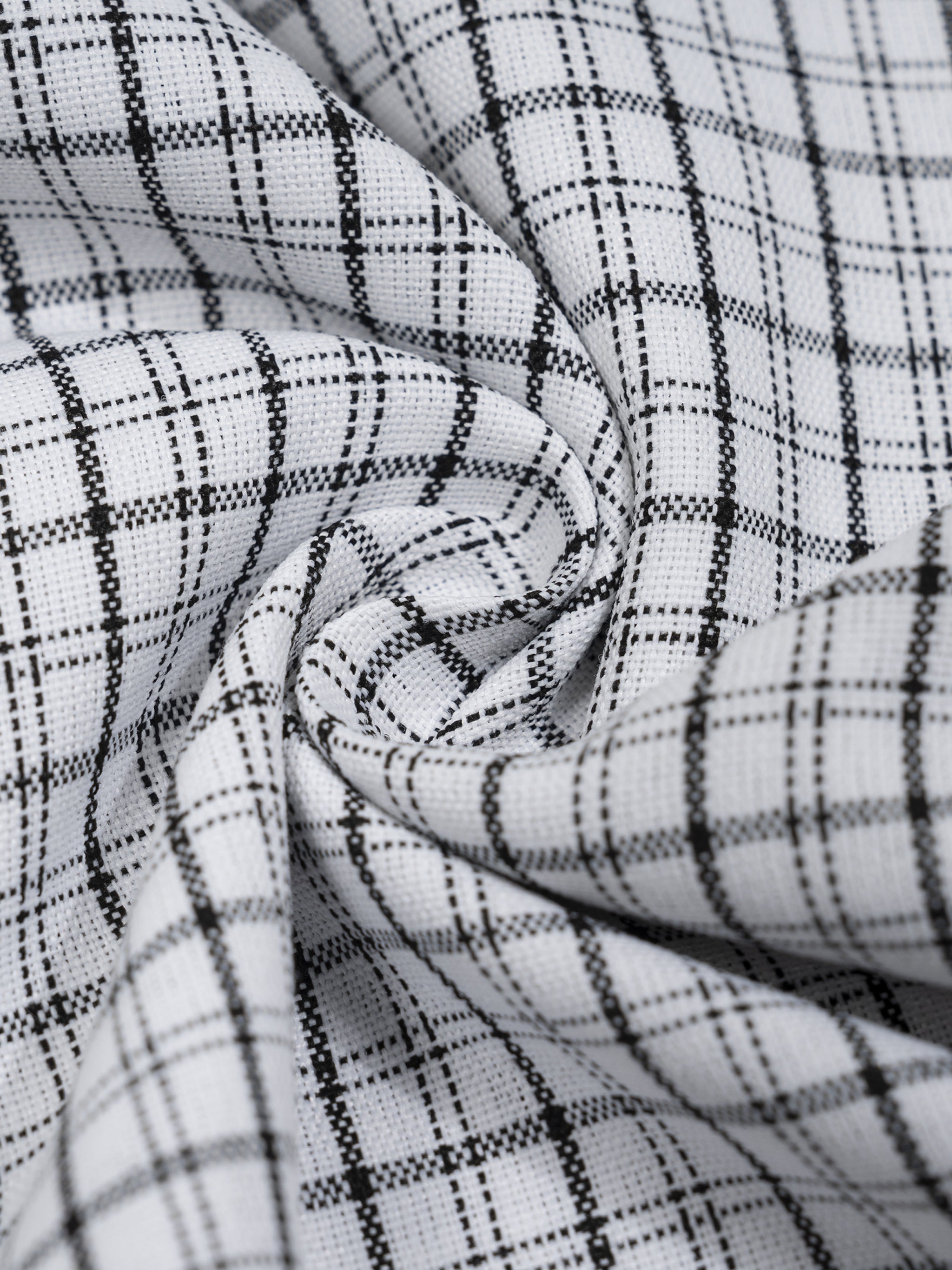 Shirt,Vedoy Collective ,Skjorte,Striped,Stripete,White,Black,Cotton,Comfort ,Comfortable 