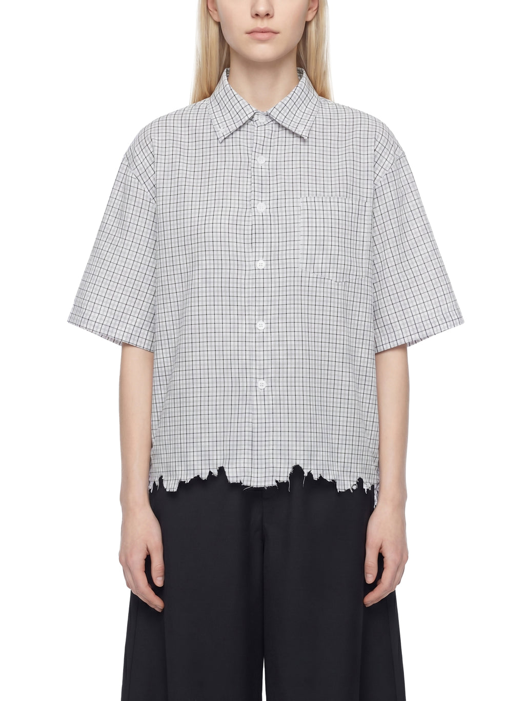 Shirt,Vedoy Collective ,Skjorte,Striped,Stripete,White,Black,Cotton,Comfort ,Comfortable 