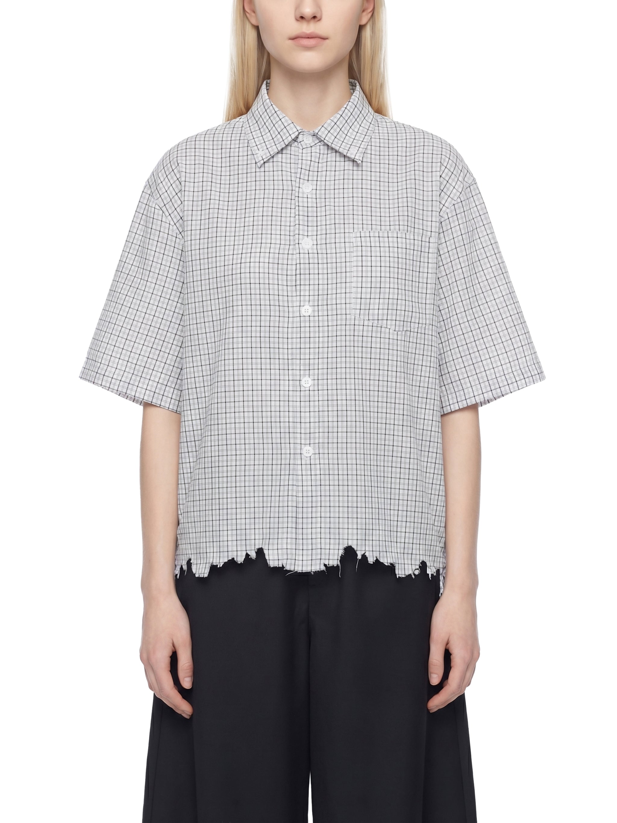 Shirt,Vedoy Collective ,Skjorte,Striped,Stripete,White,Black,Cotton,Comfort ,Comfortable 