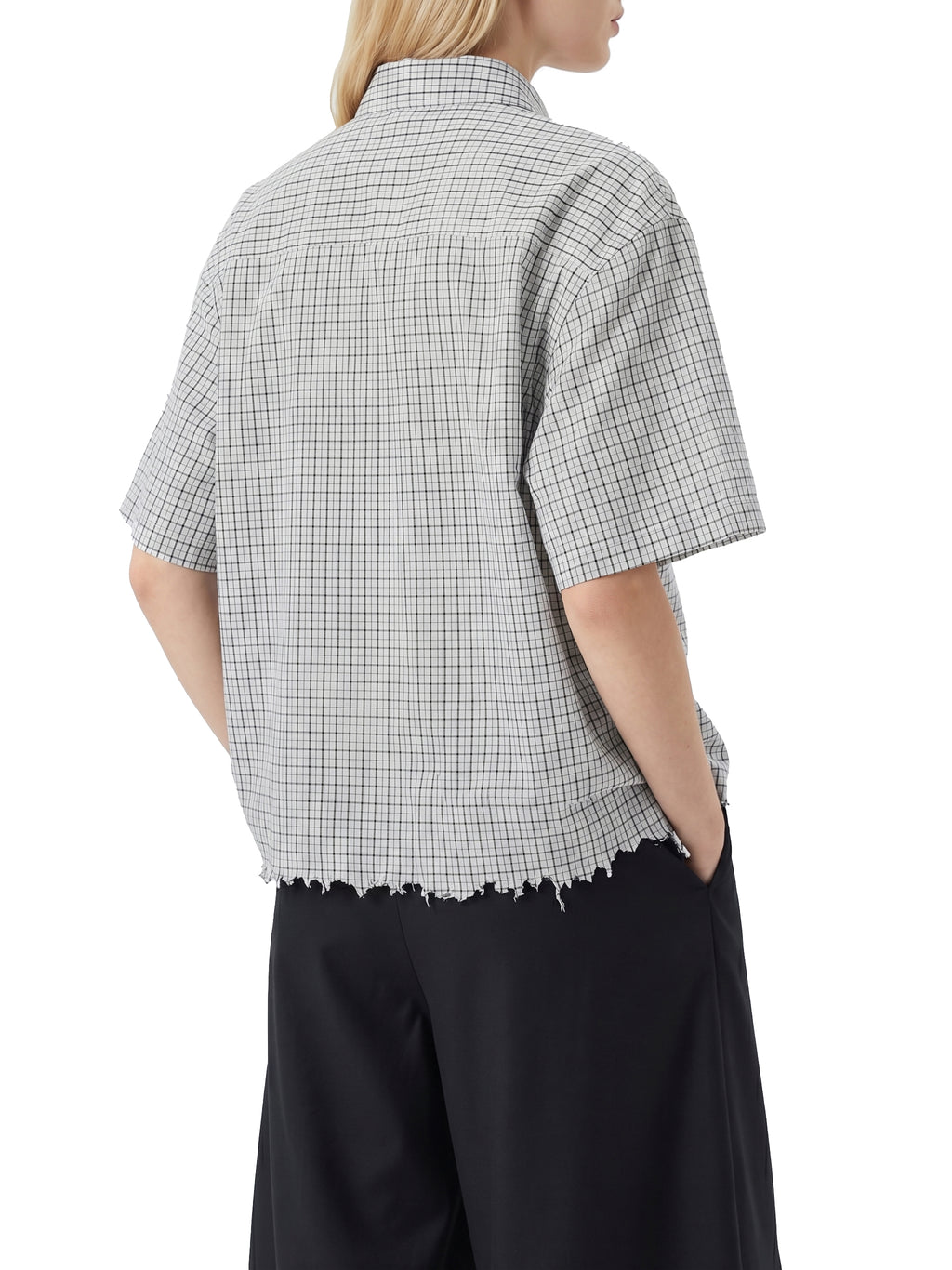 Shirt,Vedoy Collective ,Skjorte,Striped,Stripete,White,Black,Cotton,Comfort ,Comfortable 