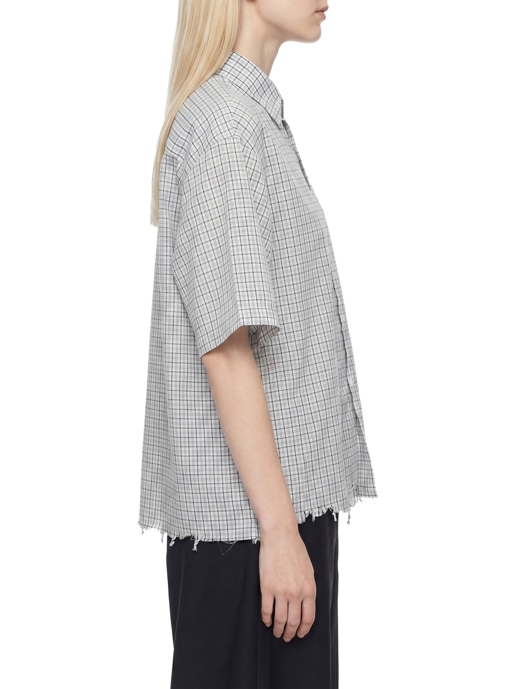 Shirt,Vedoy Collective ,Skjorte,Striped,Stripete,White,Black,Cotton,Comfort ,Comfortable 
