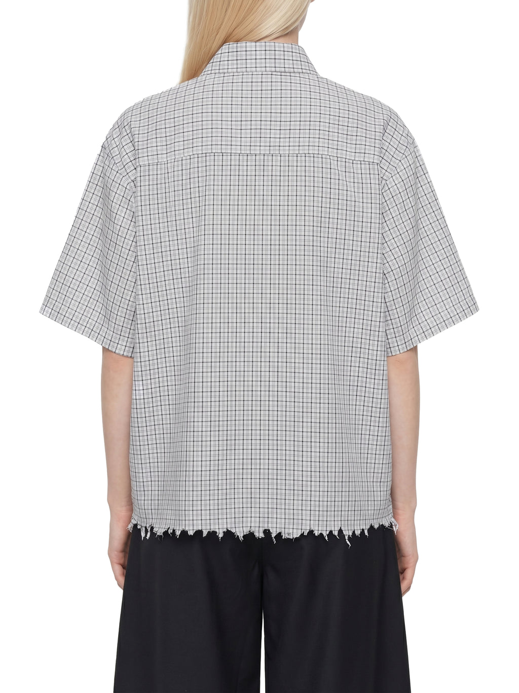 Shirt,Vedoy Collective ,Skjorte,Striped,Stripete,White,Black,Cotton,Comfort ,Comfortable 