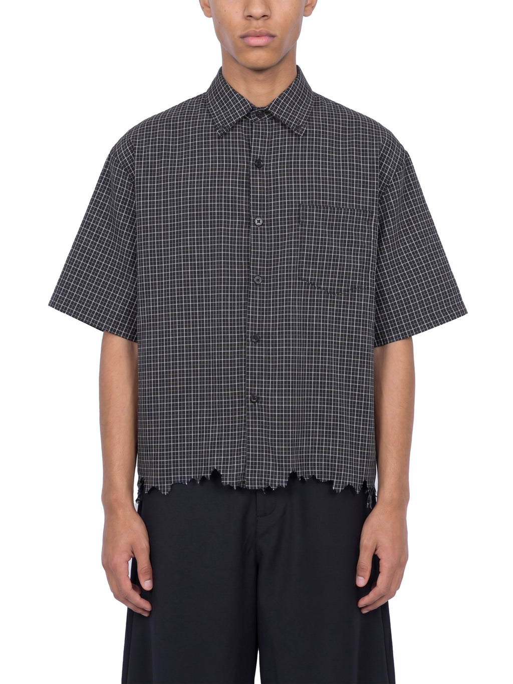 Shirt,Vedoy Collective ,Skjorte,Striped,Stripete,White,Black,Cotton,Comfort ,Comfortable 