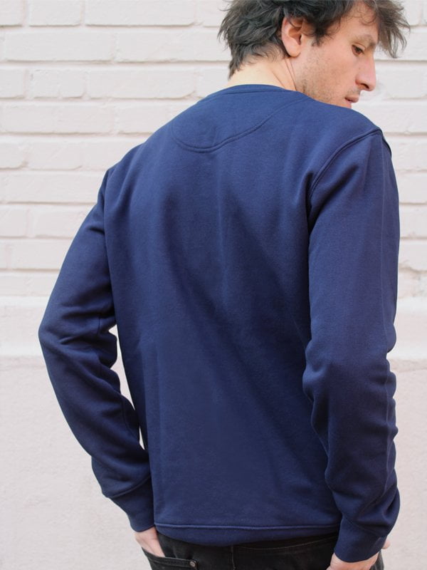 Sweatshirt Kanten Jiba Navy CU-1