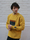 Sweatshirt Kanten Jiba Ochre CU-0