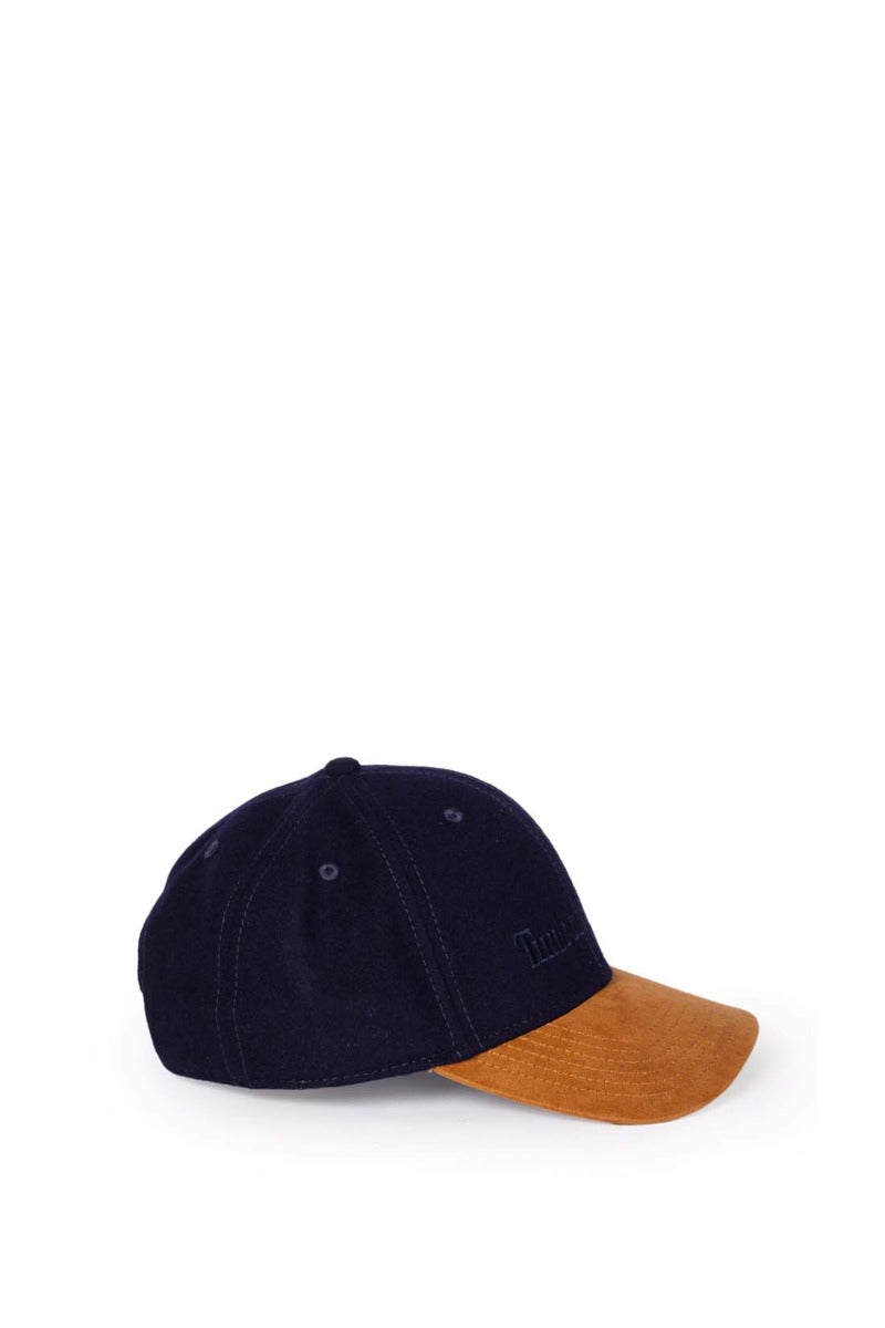 TIMBERLAND - Men's colorblock wool snapback cap-3