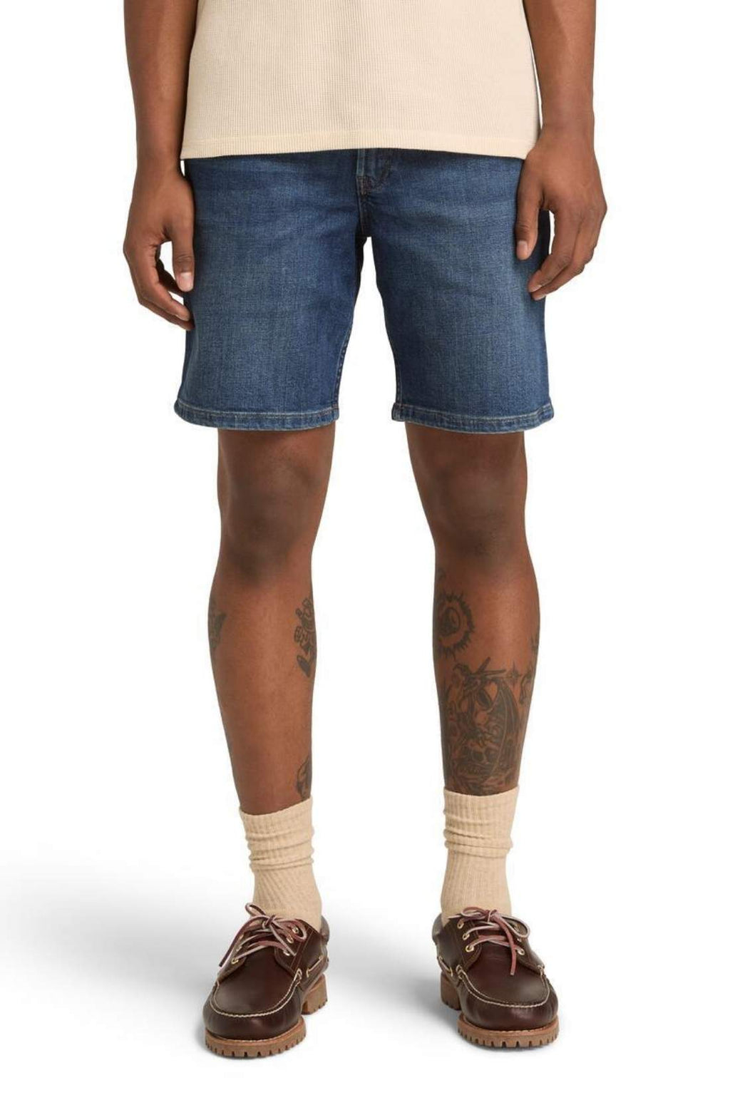 TIMBERLAND - Men's denim bermuda shorts - Size 42-0