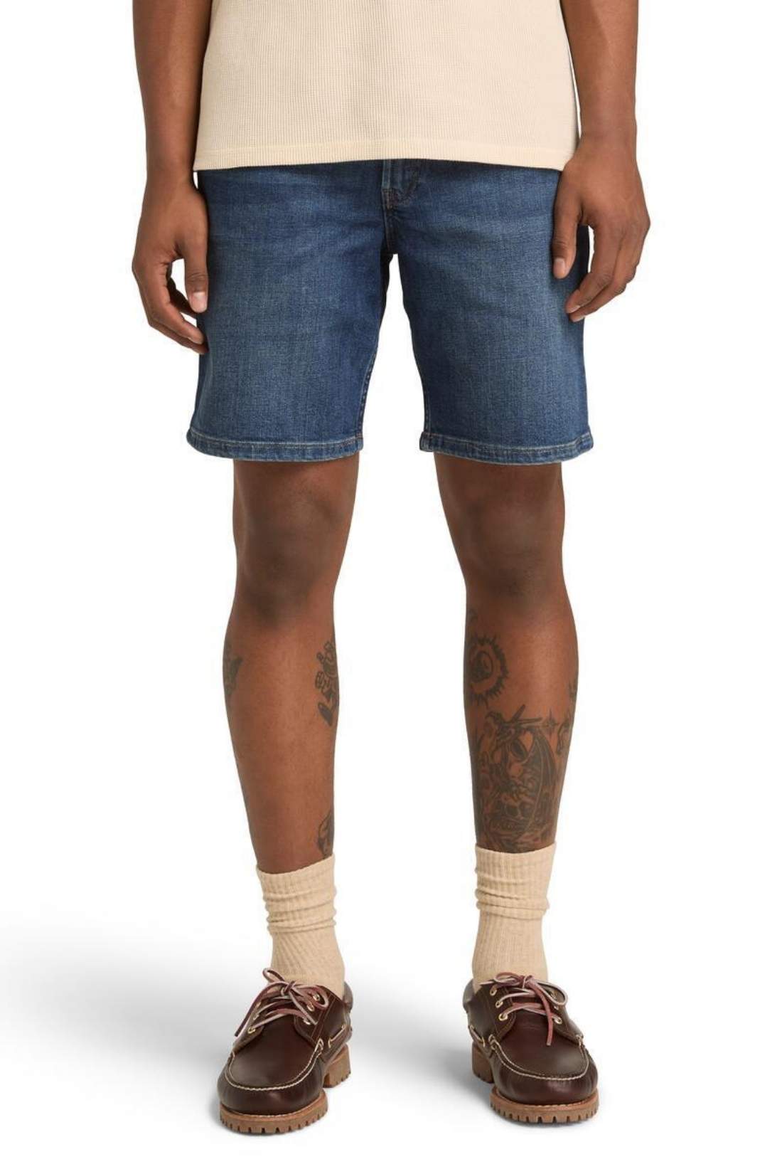 TIMBERLAND - Men's denim bermuda shorts - Size 42-0