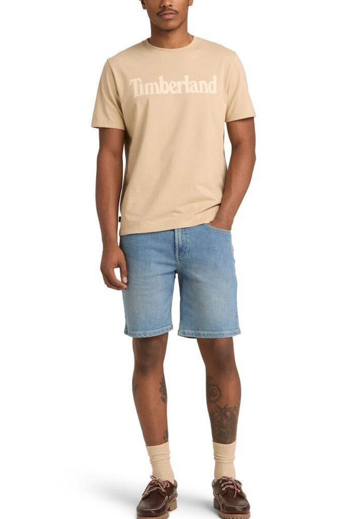 TIMBERLAND - Men's denim bermuda shorts - Size 42-4